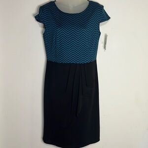 AA Studio Dress Women’s Size 8 Short Sleeve Knit Shift NWT